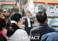  서철모 대전 서구청장, 정림동 공굴안 주차장 예정지 현장 방문