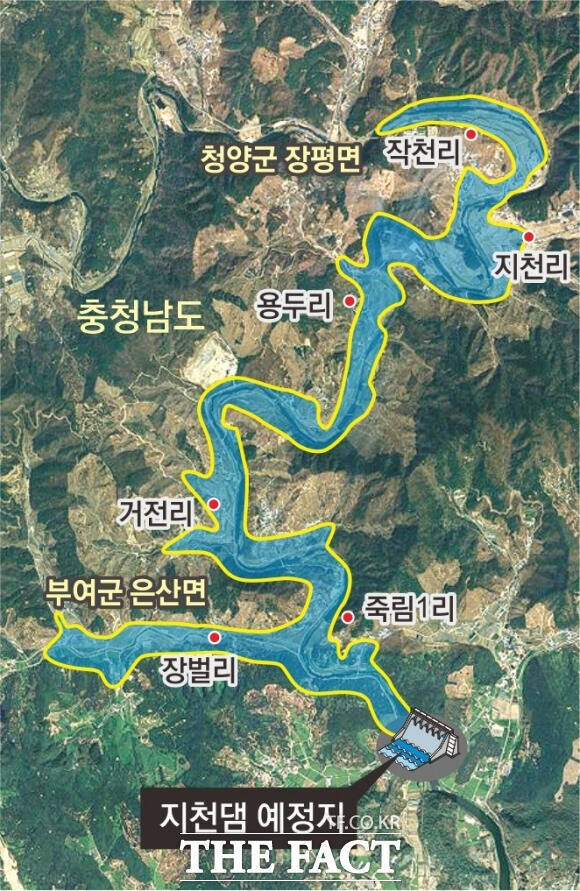 충남도는 청양·부여 지역 주민 대표 등이 참여하는 '지천댐지역협의체' 구성을 완료하고, 3일 2차 회의를 개최했다. /충남도