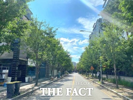 경기 김포시 고촌읍 신곡로에 위치한 은행정의 전경./김포시