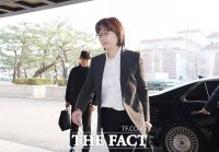  헌재 출근하는 이미선 헌법재판관 [포토]