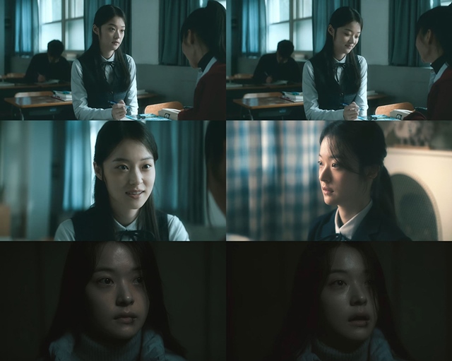 배우 신도현이 넷플릭스 시리즈 악연에서 신민아 아역으로 등장해 눈길을 끌었다. /넷플릭스