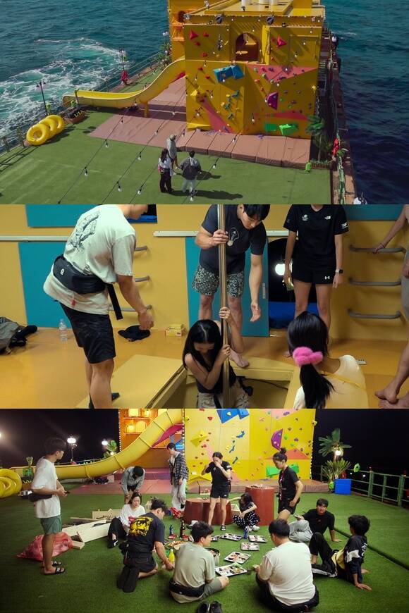 대환장 기안장에서는 기안84 진 지예은이 기안장에서 숙박객을 맞이하는 모습 등이 그려진다. /넷플릭스