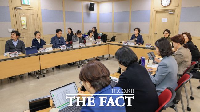 과천시 기후위기 적응대책 수립 용역 최종보고회 모습./과천시