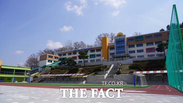 대전 중구 소재의 동명중학교 전경. /대전시교육청