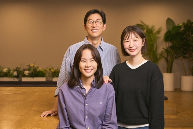 정효민 PD, 황윤서 PD, 이소민 PD(왼쪽 위부터 시계방향)가 넷플릭스 새 예능 대환장 기안장 제작발표회에 참석했다. /넷플릭스