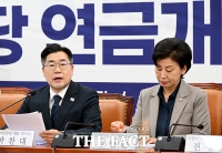  연금특위 참석해 축사하는 박찬대 직무대행 [포토]