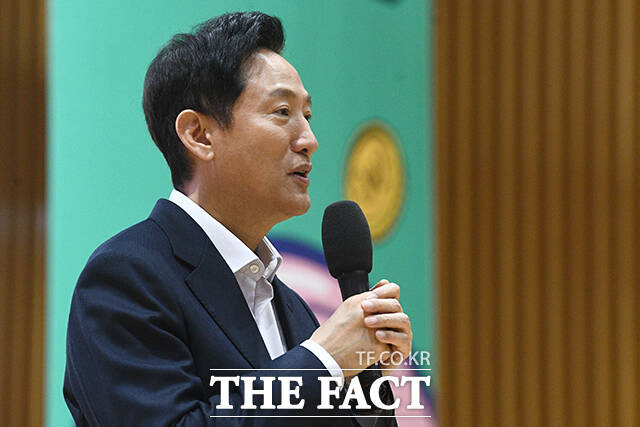 오세훈 서울시장이 6·3 대선 불출마를 선언했다. /서예원 기자