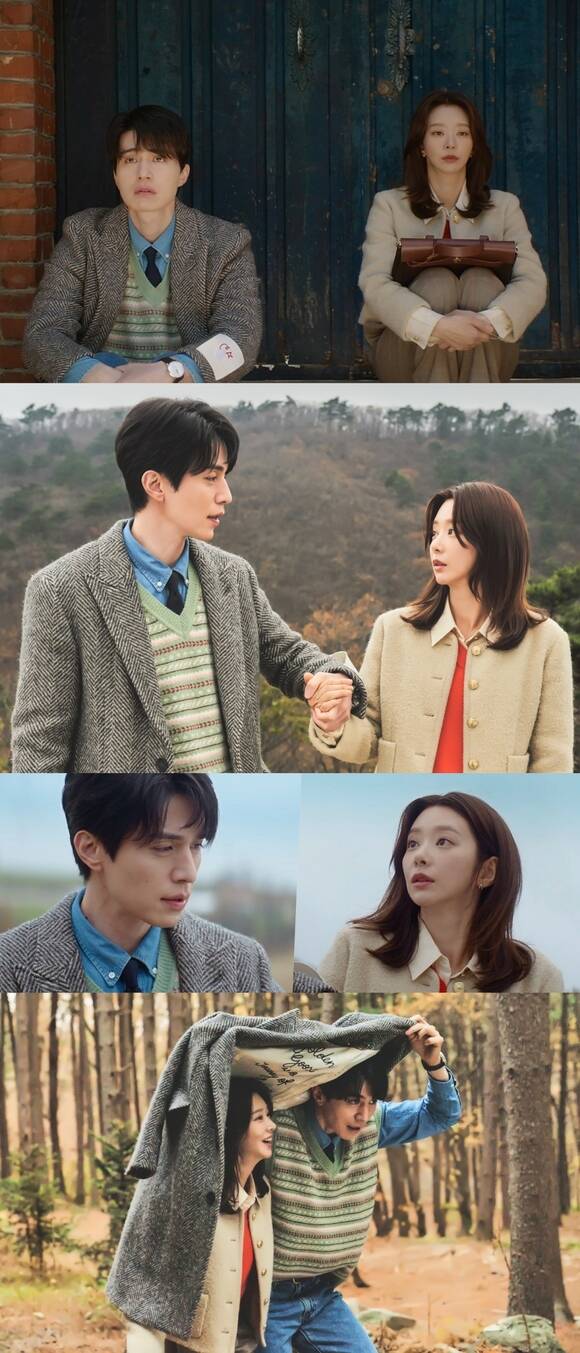 이혼보험 5회에서는 노기준(이동욱 분)과 강한들(이주빈 분)이 함께 위기를 헤쳐나가는 모습 등이 그려진다. /tvN