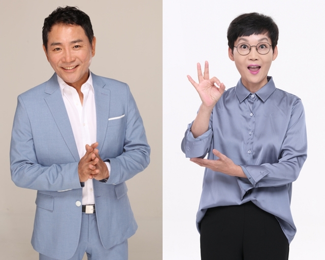 방송인 이봉원(왼쪽)과 팽현숙이 대결! 팽봉팽봉에서 자존심을 건 승부를 벌인다. /JTBC