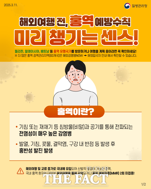 홍역예방수칙 웹자보 /세종시