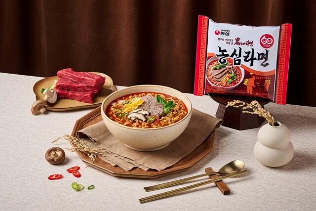 지난 1월 출시한 농심 '농심라면'이 출시 3개월 만에 누적 판매량 1000만봉을 넘어섰다. /농심