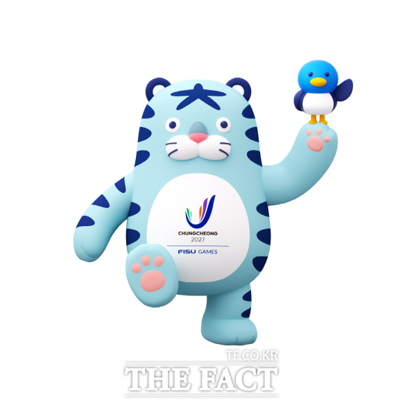 2027 충청 세계유니버시아드대회 마스코트 3D 이미지 /조직위
