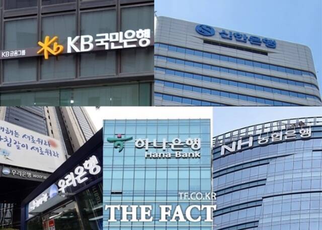 지난해 말 국내 10개 금융지주(KB·신한·농협·하나·우리·BNK·DGB·JB·한투·메리츠) 당기순이익은 23조8478억원으로 집계됐다. /더팩트 DB