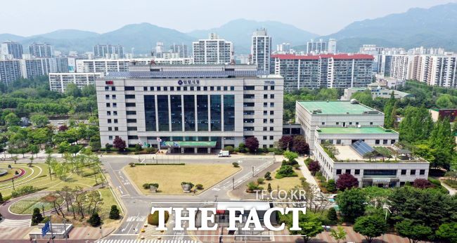안양시청 전경./안양시