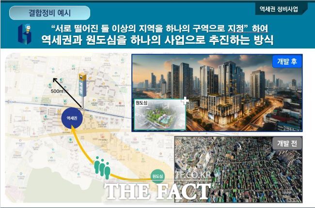 원도심 결합정비 사업 안내 화면 /부천시