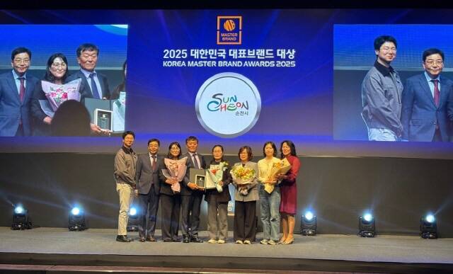 낙안배가 2025 대한민국 대표 브랜드 대상을 수상했다. / 순천시
