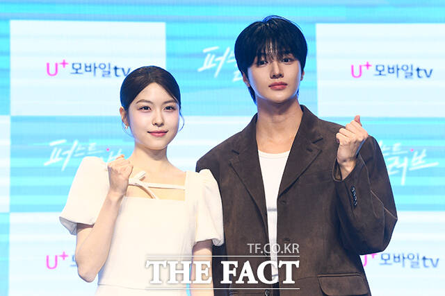 2부의 주인공인 배우 황지아(왼쪽)와 그룹 드리핀의 차준호.