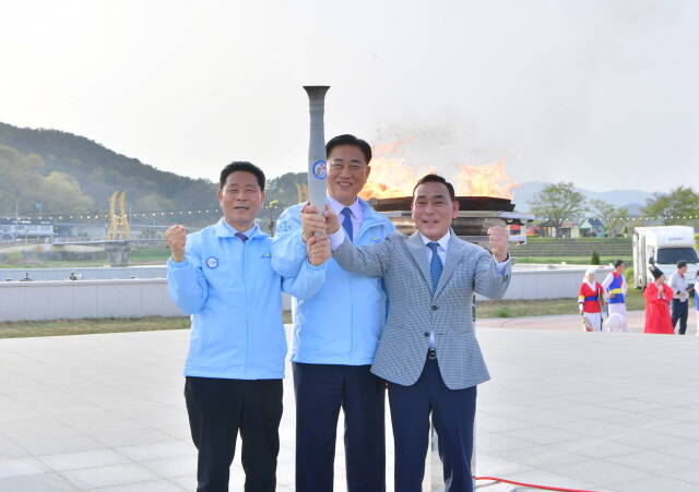 제64회 전남체전 성화 /장성군