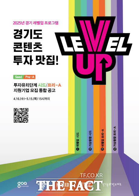경기도콘텐츠진흥원의 엔알피 기업 육성 참여 기업 모집 포스터./경기도