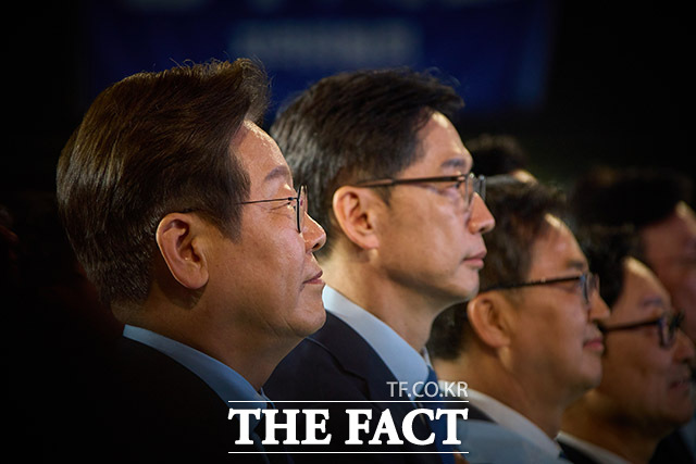 이 후보는 어떤 사상과 이념도 시대의 변화를 막지 못한다. 어떤 사상과 이념도 국민의 삶과 국가의 운명 앞에선 무의미하다며 실용주의를 거듭 내세웠다. /이재명 캠프 제공