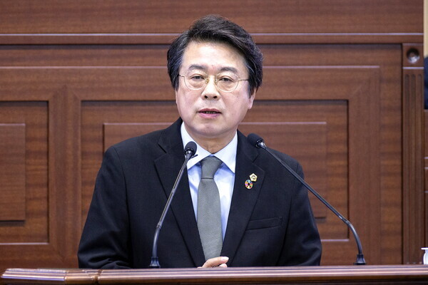 연규식 경북도의회 독도수호특별위원회 위원장. / 경북도의회