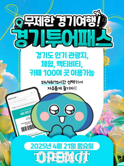 경기투어패스 안내 포스터./경기도