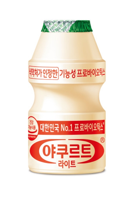 hy가 내달 1일부터 야쿠르트 라이트 가격을 30원 올린다. /hy