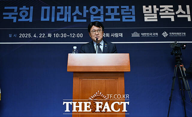 축사하는 황운하 조국혁신당 원내대표.