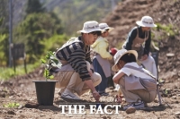  한화그룹, 경북 울진 산불 피해지에 '태양의 숲' 조성