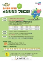  중구, 음식물 쓰레기 감량기 최대 28만원 지원…내달 신청