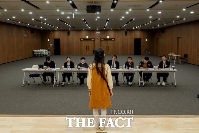 23일 경기도의회에서 웹드라마 의원 탐정 기도경 배우 오디션이 열리고 있다. /경기도의회