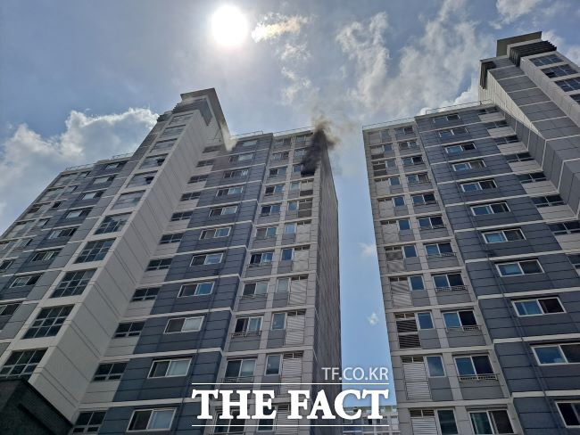 아파트 화재 /경기도소방재난본부