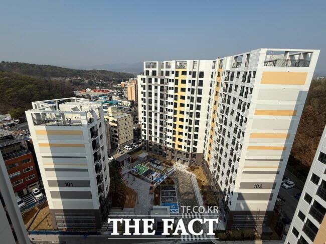 성남시 삼남아파트 전경./성남시