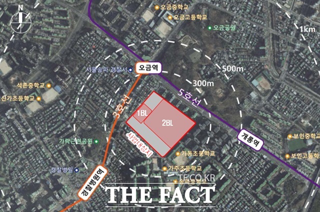 송파창의혁신 위치도./서울시