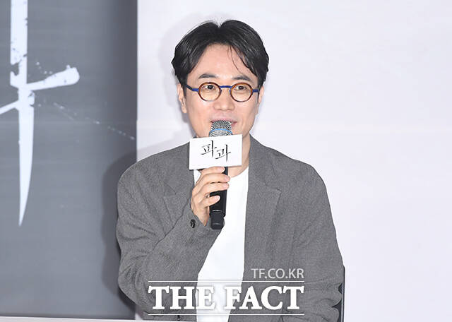 민규동 감독은 장르적 쾌감과 드라마가 얽혀 있는 독특한 영화를 만들려고 했다고 기획 의도를 밝혔다. /장윤석 기자