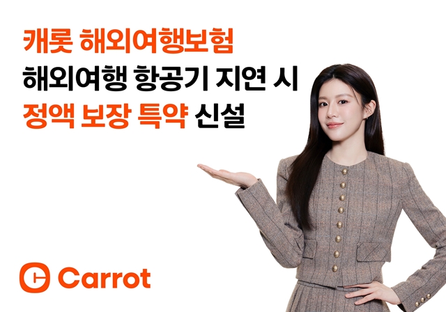 캐롯손해보험이 항공기 지연과 결항 시 보상을 제공하는 출국 항공기 지연·결항 보상(지수형) 특약을 출시했다. /캐롯손해보험