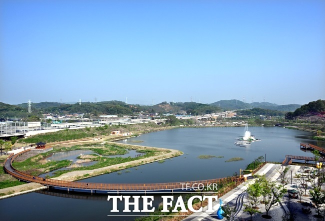 은계호수공원 전경. /시흥시