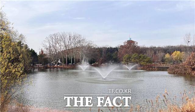 수경시설 완료된 늘솔길그린공원/인천시