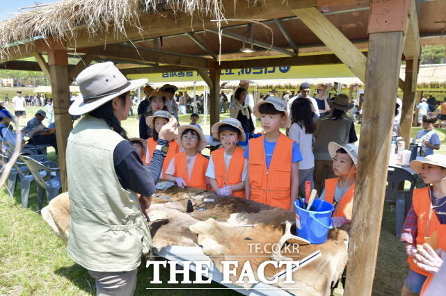 지난해 공주 석장리 구석기축제 현장 사진. /공주시