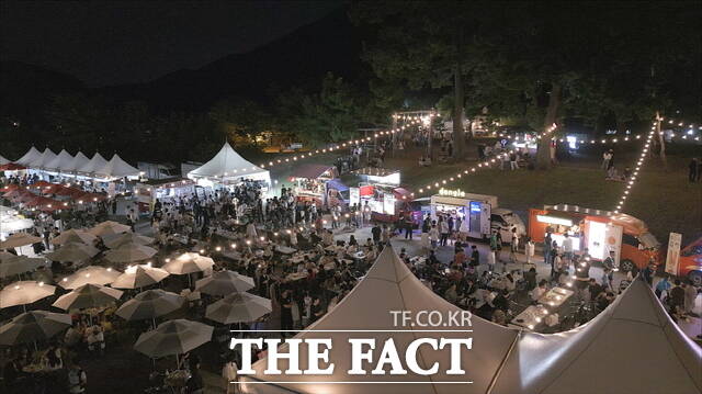 2024년 열린 ‘아산 외암마을 야행’ 행사 모습./아산시