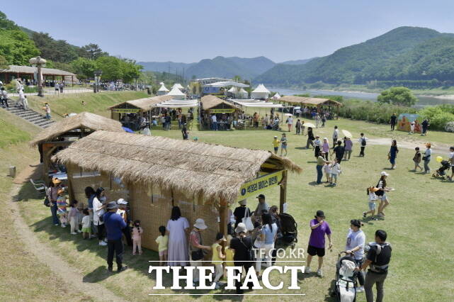 지난해 열린 제16회 공주 석장리 구석기축제’ 장면. /공주시