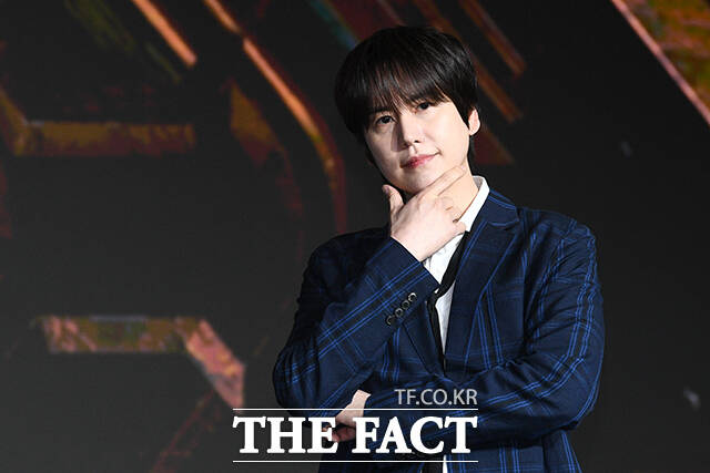 그룹 슈퍼주니어의 규현.