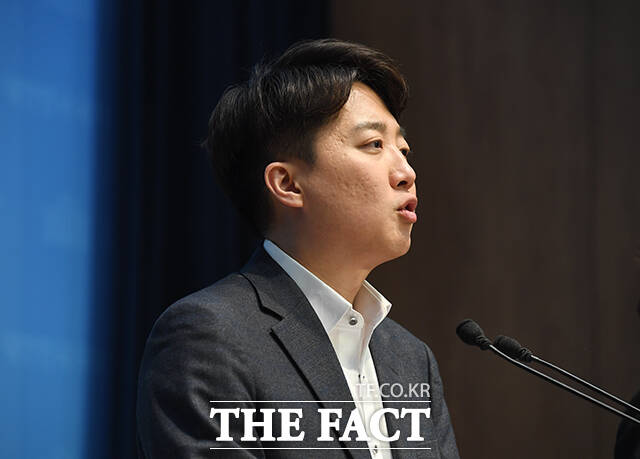 이준석 개혁신당 대선 후보가 홍준표 국민의힘 대선 경선 후보의 정계 은퇴에 아쉬움을 드러냈다. /장윤석 기자