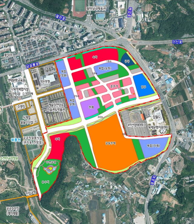 연향들 조감도 /순천시