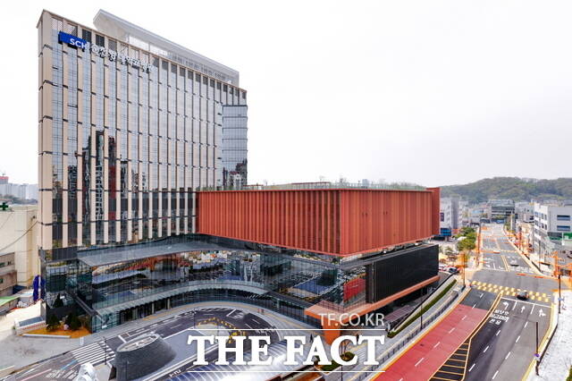 5월 1일 이전하는 순천향대천안병원 새병원 전경./순천향대천안병원