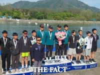  대전만년중 카누부, 전국 카누 경기대회서 '금빛 물살'