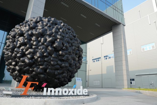 엘앤에프는 올해 1분기 매출 3648억원, 영업손실 1403억원, 당기순손실 1113억원을 기록했다. 엘앤에프 대구 구지 3공장 /엘앤에프