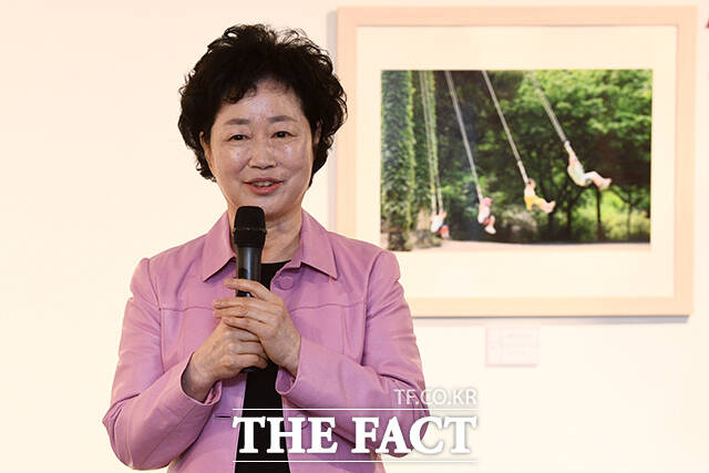 나의 벗으로 대상을 수상한 김현숙 씨.