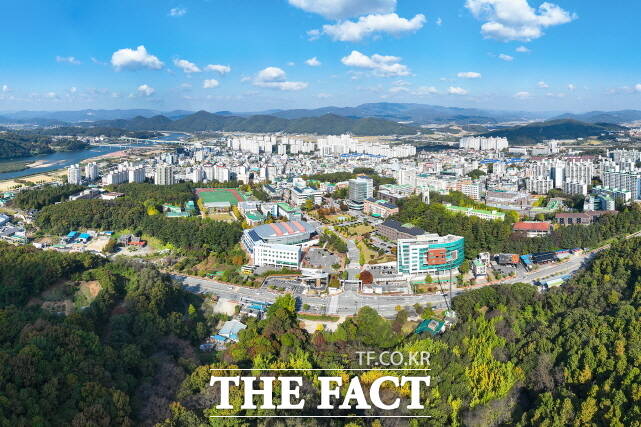 국립공주대 공주캠퍼스 전경. /공주대