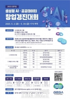  경과원, '생성형AI·공공데이터 활용 창업경진대회' 개최